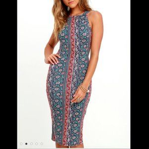 BNWT! Lulus backless bodycon dress